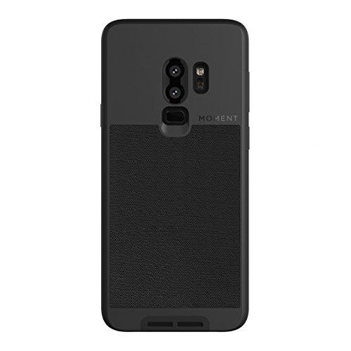 Galaxy S9+ Case || Moment Photo Case in Black Canvas - Thin, Protective, Wrist Strap Friendly case for Camera Lovers. - Pro Travel Gear ShopWirelessMoment