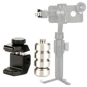 Universal Counterweight for DJI Osmo Mobile 2,Zhiyun Smooth 4,Smooth Q,Feiyu Vimble 2,Moza,Evo and Other Phone Gimbal Stabilizer Mount Weight to Moment Phone Lens Filter Supports Up to 64g（PT4） - Pro Travel Gear ShopWirelessArcen