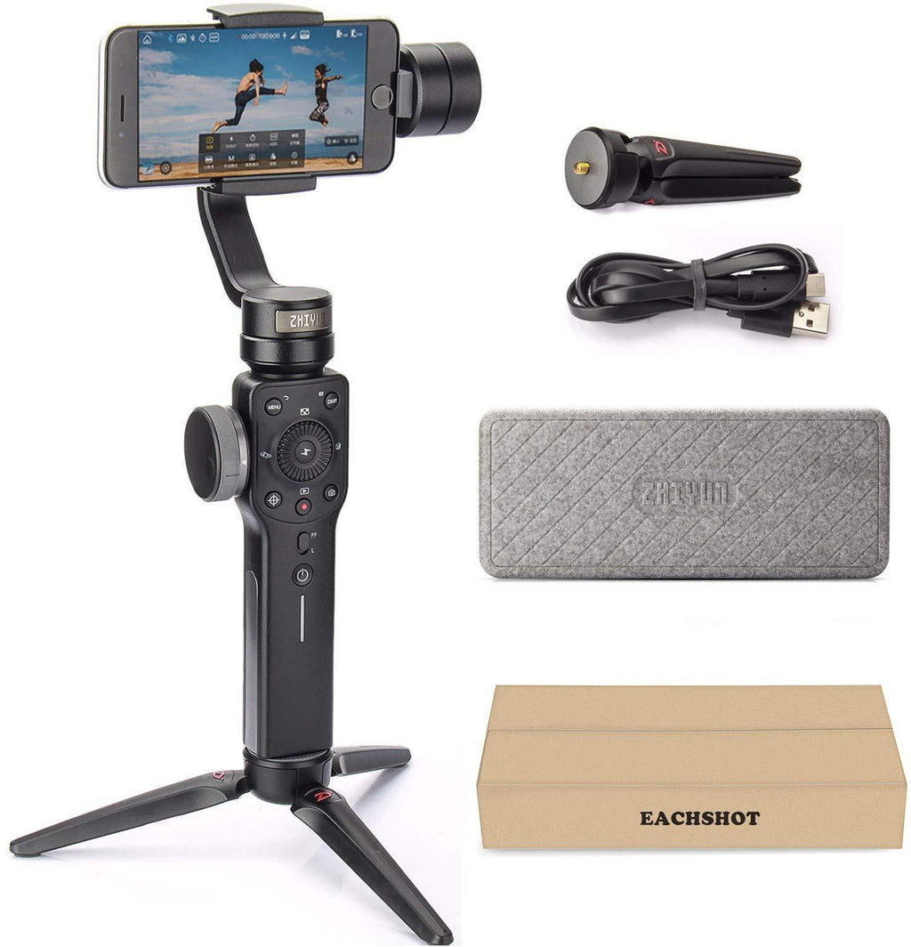 Zhiyun Smooth 4 3-Axis Handheld Gimbal Stabilizer for Vlogging/Youtube - Pro Travel Gear ShopGimbalzhi yun